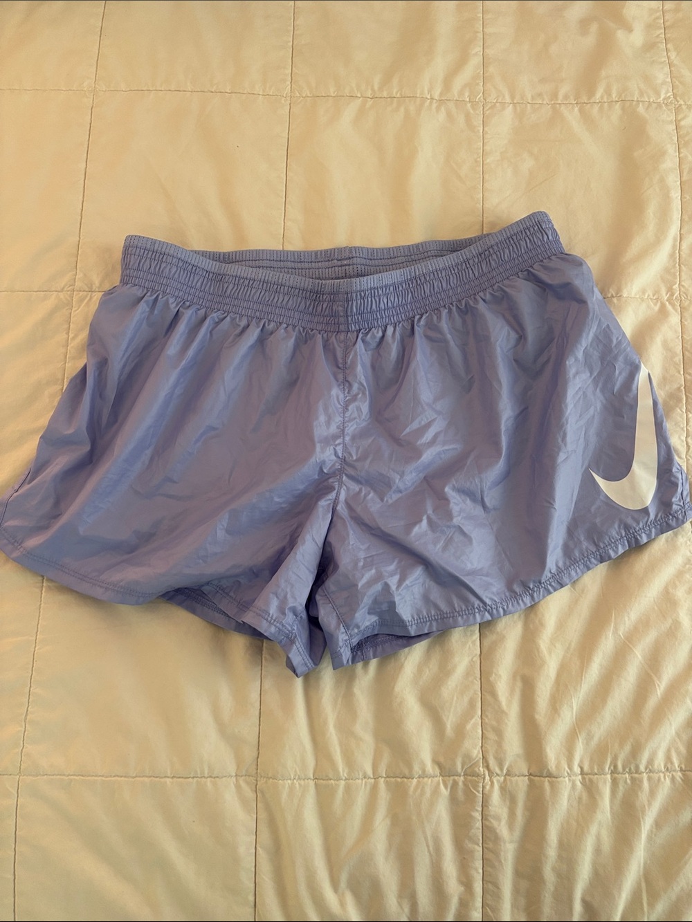Nike Women's Light Purple Athletic Running Shorts